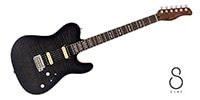 Sire / T7 FM Transparent Black Satin Roasted Maple