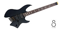 Sire / X6 Headless 6 Black Satin