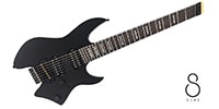 Sire / X6 Headless 7 Black Satin