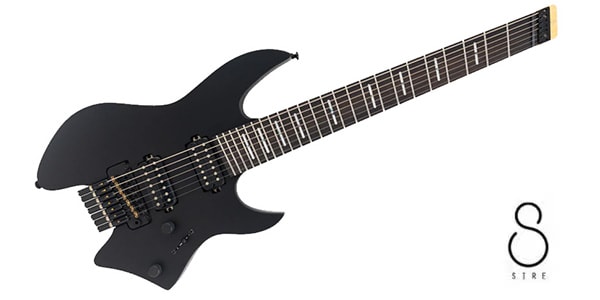 Sire / X6 Headless 7 Black Satin
