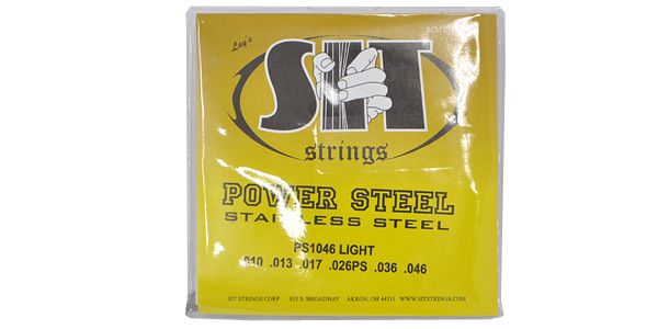 SIT STRINGS/PS1046 LIGHT POWER STEEL STAINLESS ELECTRIC