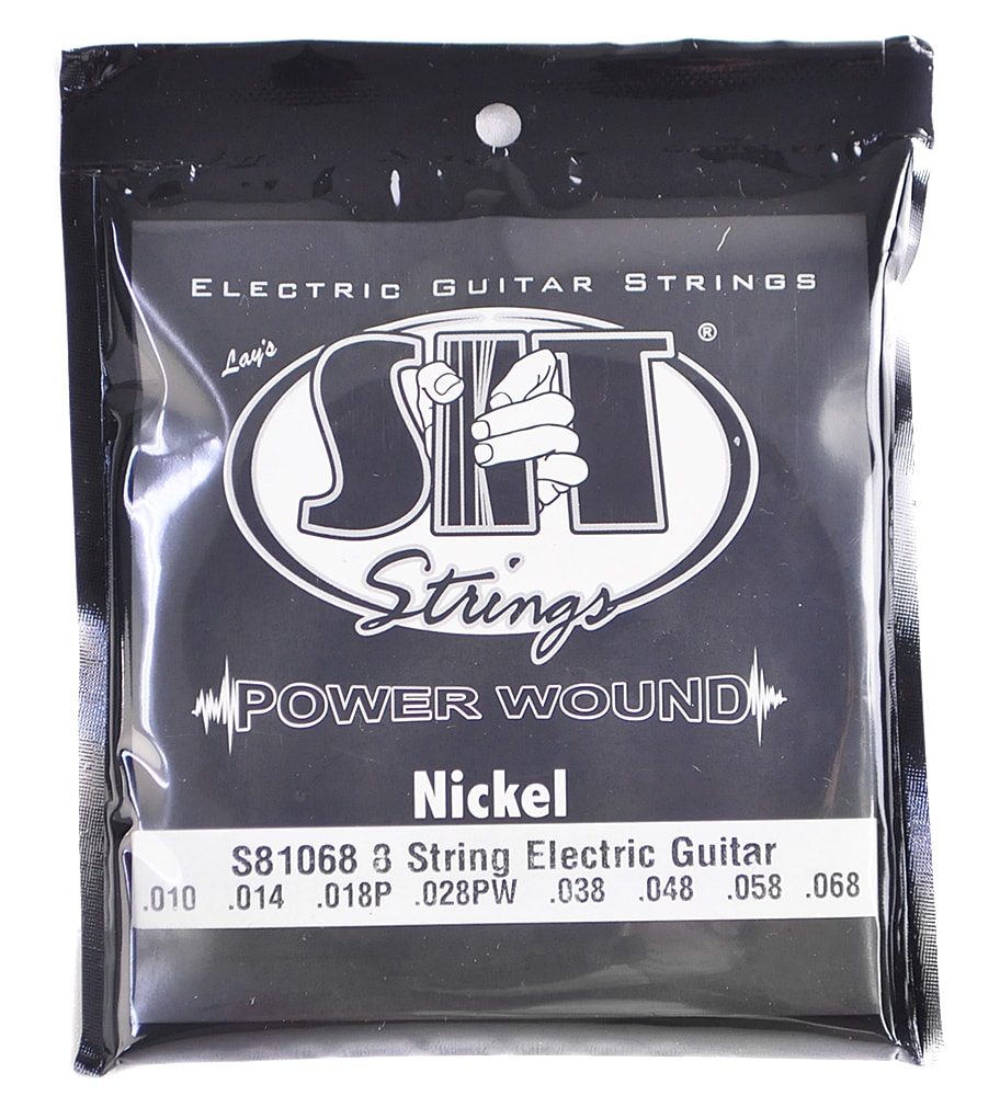 SIT STRINGS/S81068 8-STRING LIGHT POWER WOUND NICKEL ELECTRIC