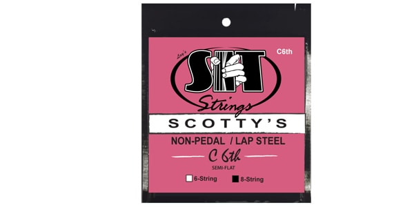 SIT STRINGS ( エスアイティーストリングス ) / SCOTTY'S LAP STEEL C6TH TUNING SILENCER SEMI-FLAT NICKEL (8-