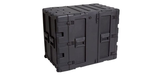 SKB / 14U24-25B 14U shock mount rack case画像5