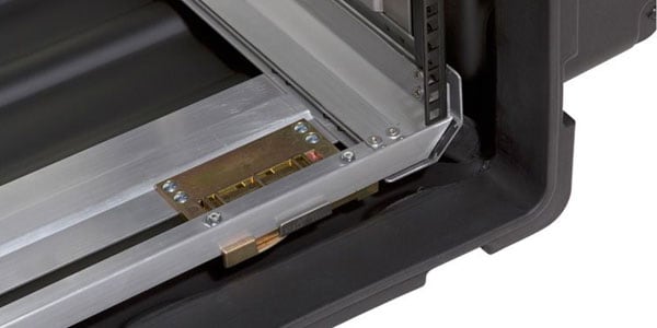 SKB / 14U24-25B 14U shock mount rack case画像6