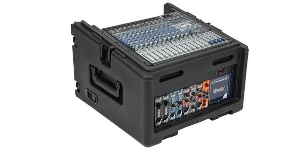 【正規品】 ( SKB エスケービー DJ用コンボラックケース 1SKB-R104W ) 配信機器・PA機器・レコーディング機器