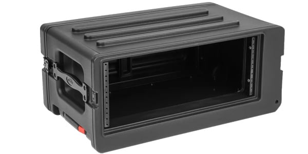 SKB / R4SW 4Uラックケース シャローラック ハンドル/キャスター付き画像4