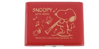 SNOOPY BAND COLLECTION SCL-05 リードケース Bbクラリネット レッド