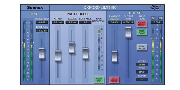 SONNOX OXFORD/Oxford Limiter V2 Native