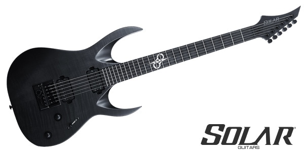中古】SOLAR GUITARS / A1.7 BOP Artist Limited Black Open