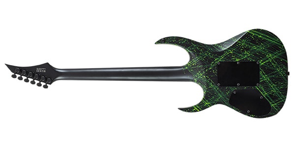 SOLAR GUITARS / A1.6FRCLN Canibalismo Black Lemon Neon画像2