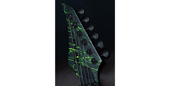 SOLAR GUITARS / A1.6FRCLN Canibalismo Black Lemon Neon画像4