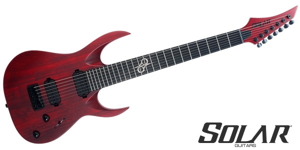 SOLAR GUITARS/A2.7TBR SK 7弦ギター