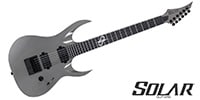 SOLAR GUITARS / AB6BCM Charcoal Metallic Gloss