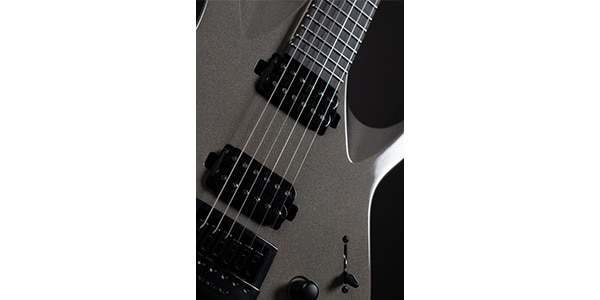 SOLAR GUITARS ( ソーラーギターズ ) / AB6BCM Charcoal Metallic Gloss画像4