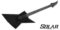 SOLAR GUITARS / E1.6SVART+