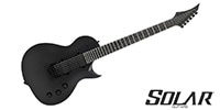 SOLAR GUITARS / GC1.6Svart+