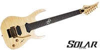 SOLAR GUITARS / SB1.7FRFM 7-string guitar