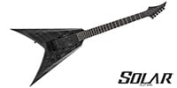 SOLAR GUITARS / V1.6ASvart Canibalismo
