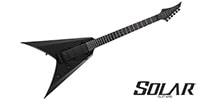 SOLAR GUITARS / V1.6FR SVART+
