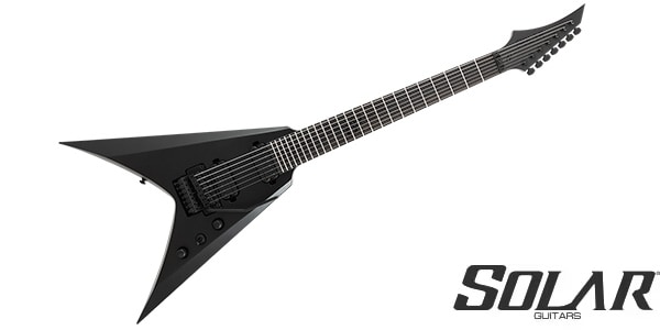 SOLAR GUITARS ( ソーラーギターズ )  / V1.7FR Svart+