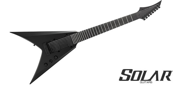 SOLAR GUITARS ( ソーラーギターズ )  / V1.8Svart