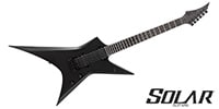 SOLAR GUITARS / X1.6SVART+
