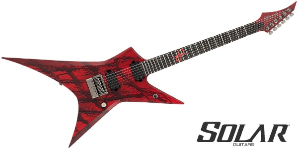 ギター SOLAR GUITARS X1.6FRPN Canibalismo + X1.6Canibalismo+