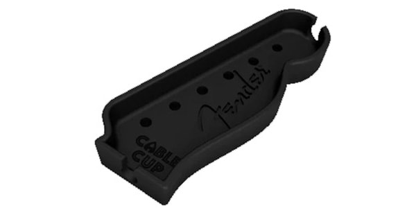 SolidBond ( ソリッドボンド )  / Cable Cup Fender Telecaster Headstock Shape (CC-HSTL-BK)