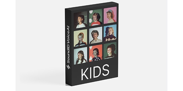 Sonarworks ( ソナーワークス )  / SoundID VoiceAI Kids Voices Expansion Pack PKG納品版