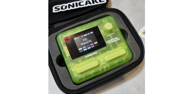 SONICAKE POCKET MASTER クリアグリーン　専用ケース付き SONICAKE Pocket Master専用ケース | Sound House
