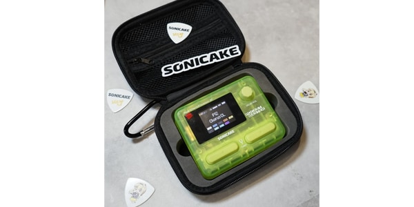 SONICAKE POCKET MASTER クリアグリーン　専用ケース付き SONICAKE ( ソニケーキ ) Pocket Master専用ケース | サウンドハウス