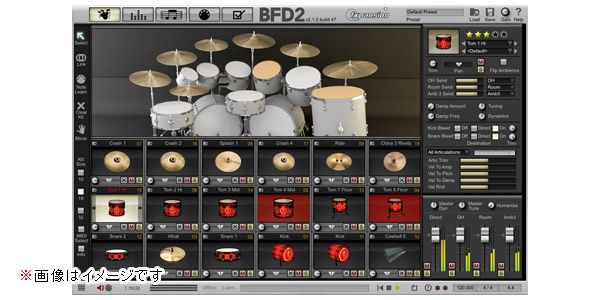 SONIC REALITY ( ソニックリアリテｨー )  / Neil Peart Drums: The Kit for BFD2 画像2