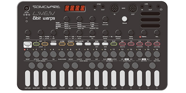 SONICWARE / LIVEN 8bit warps画像2