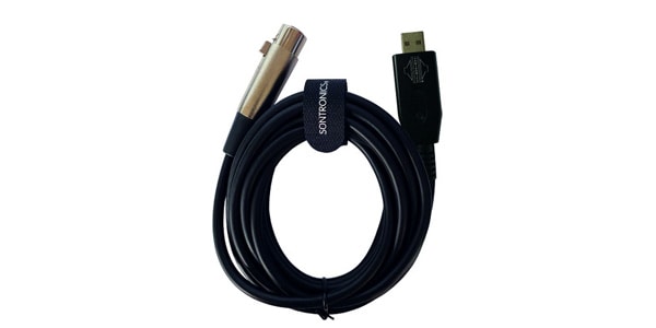 SONTRONICS/XLR-USB CABLE