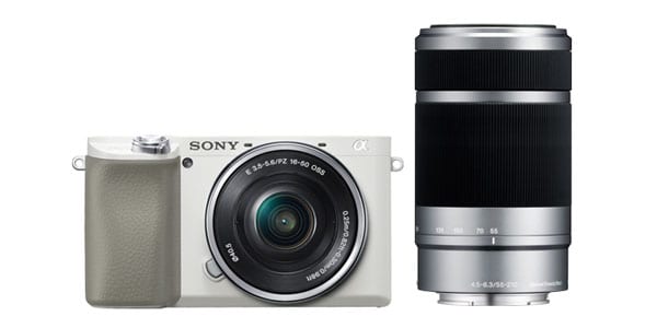 SONY ( ソニー ) α6100 （ILCE-6100Y W） ダブルズームレンズキット