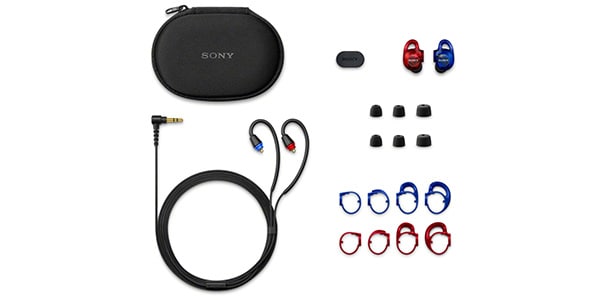 Sony ( ソニー )  / IER-M500 ZZ レッド&ブルー インイヤーモニター画像8