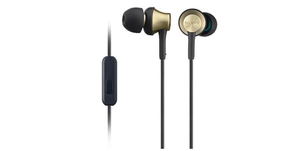 SONY / MDR-EX650AP T Brass Brown Earphones with remote control mic