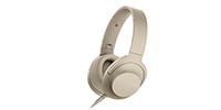 SONY h.ear on 2 MDR-H600A NC ペールゴールド 密閉型ヘッドホン