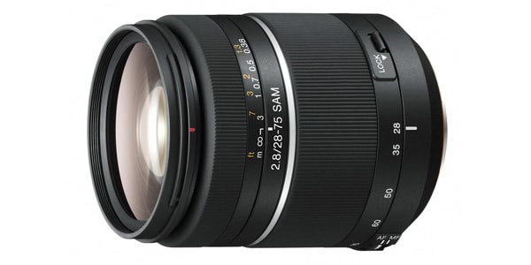 Sony 一眼レンズ　SAL2875 F2.8　ズームレンズ