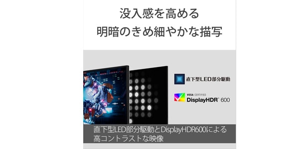 SONY / INZONE M9 SDM-U27M90 ゲーミングモニター 27インチ画像16