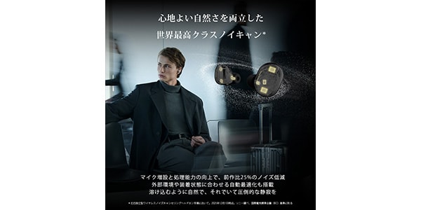 SONY / WF-1000XM6 BZ Black画像9