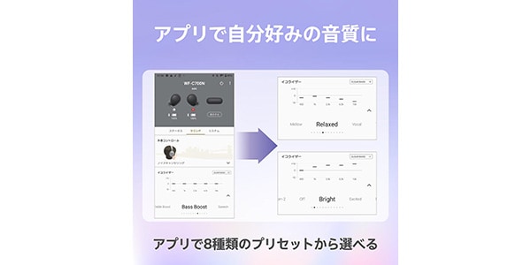 SONY ( ソニー ) WF-C700N VZ ラベンダー 完全ワイヤレス