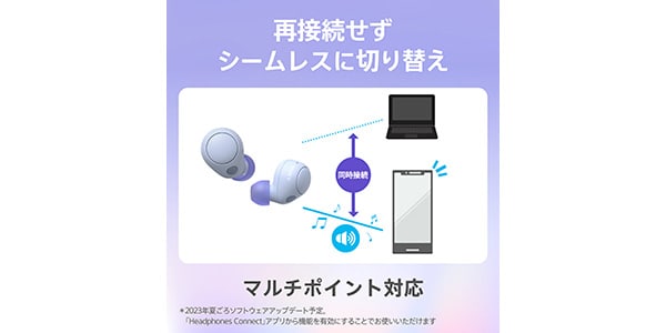 SONY ( ソニー ) WF-C700N VZ ラベンダー 完全ワイヤレス