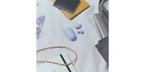 SONY / WF-C700N VZ Lavender Completely Wireless Headphones画像7