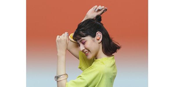 SONY / WF-H800 D Orange Complete wireless earphones画像4