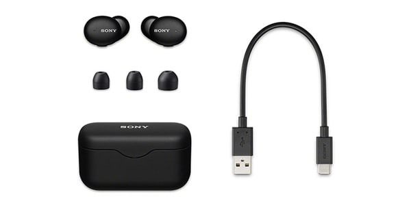 SONY / WF-H800 D Orange Complete wireless earphones画像5