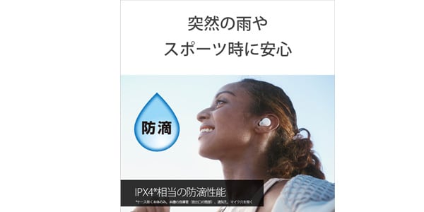 SONY / WF-LS900N CC LinkBuds S Ecru Complete Wireless Earphones画像14