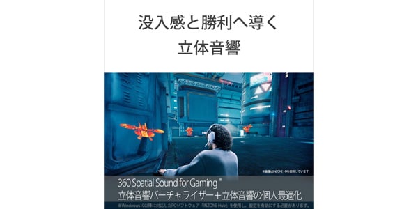 SONY ( ソニー )  / INZONE H9 WH-G900N WZ ワイヤレスゲーミングヘッドセット画像6