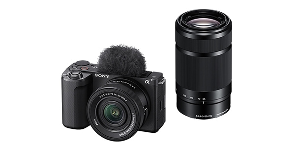 SONY / VLOGCAM ZV-E10M2X BQ double zoom lens kit black